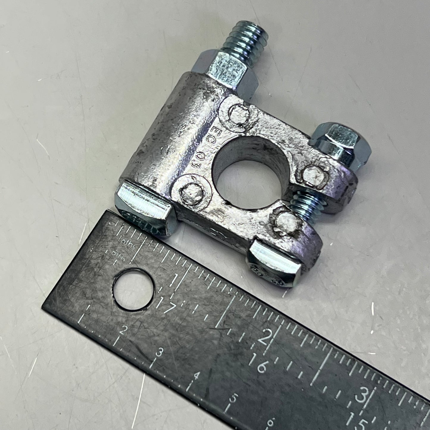 Adapter Battery Terminal (6 PACK) Sz 2” x 2”, Grey CAGEU407