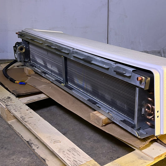 MCC White Air Conditioner Unit Sz 17"W x 59"L x 11"H