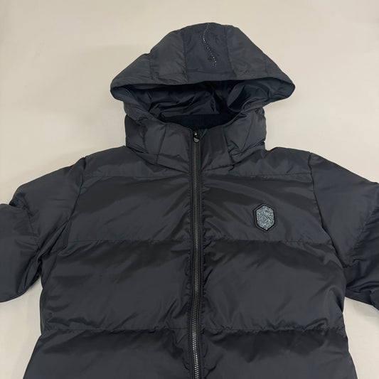 SAMSHIELD Sierra Equestrian Winter Coat Winter Jacket Down To Knees Women's Sz S Black