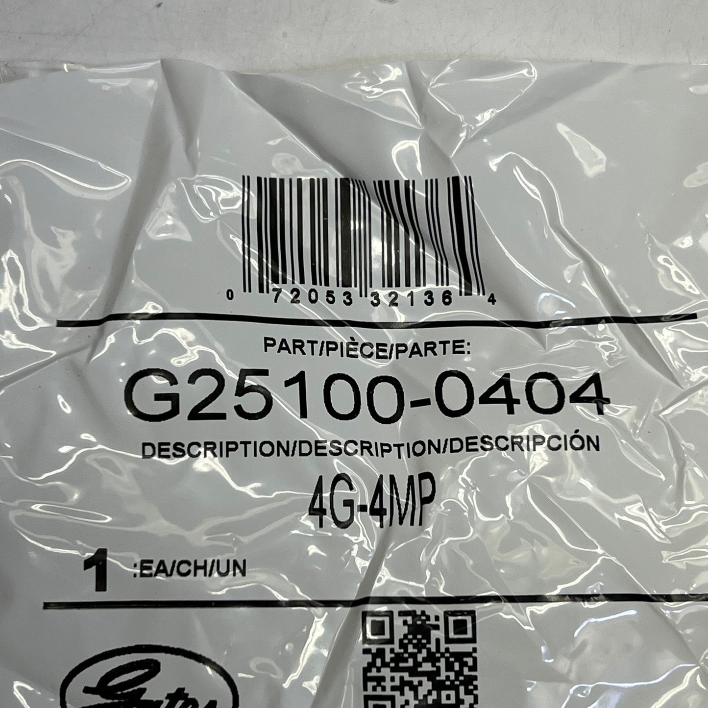 GATES (2 PACK) Male Pipe (nptf 30° Cone Seat) Coupling 1/4" x 2.17" G25100-0404