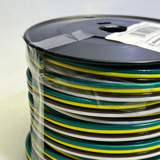 HOPKINS Towing Solutions Trailer Wire Harness 100' - 4 Flat Multicolor 49955