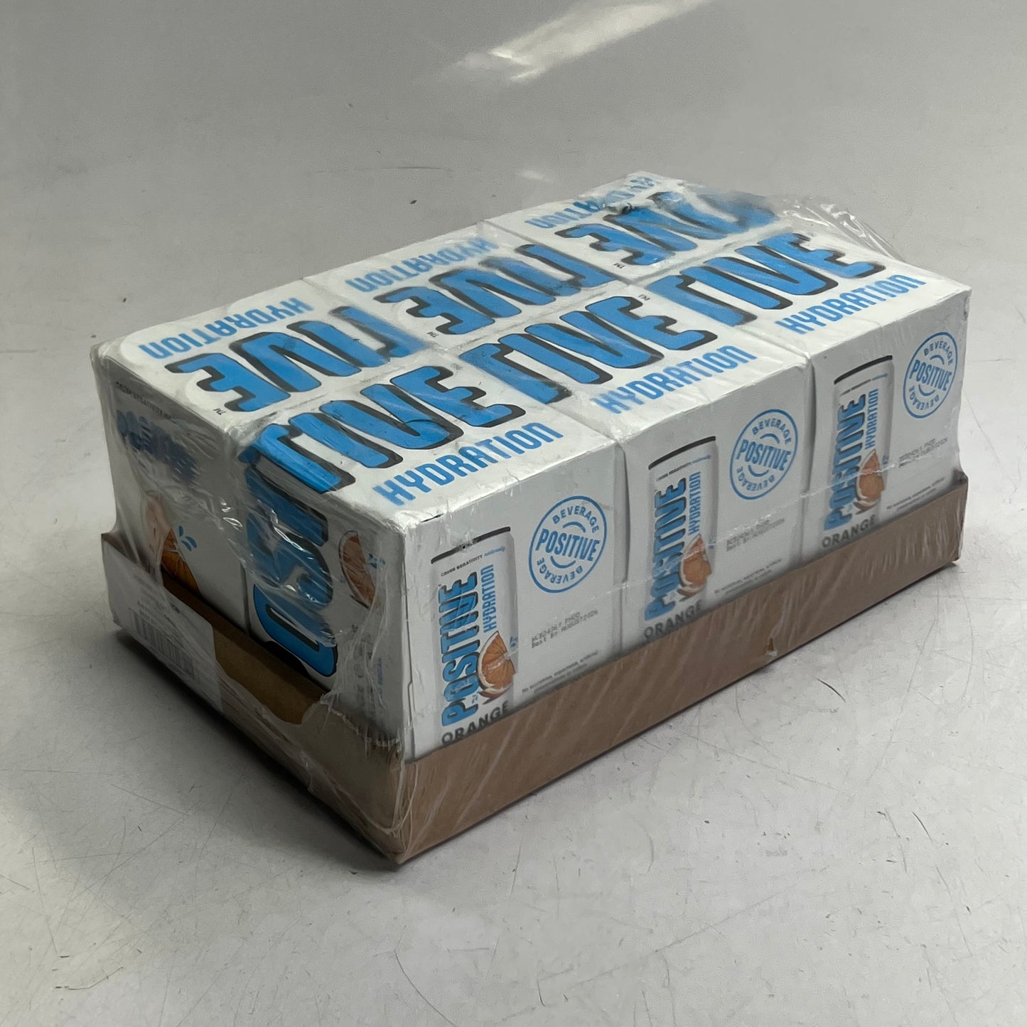 ZA@ POSITIVE (24 PACK) Hydration Orange Oasis 12 fl. oz. BB 08/26