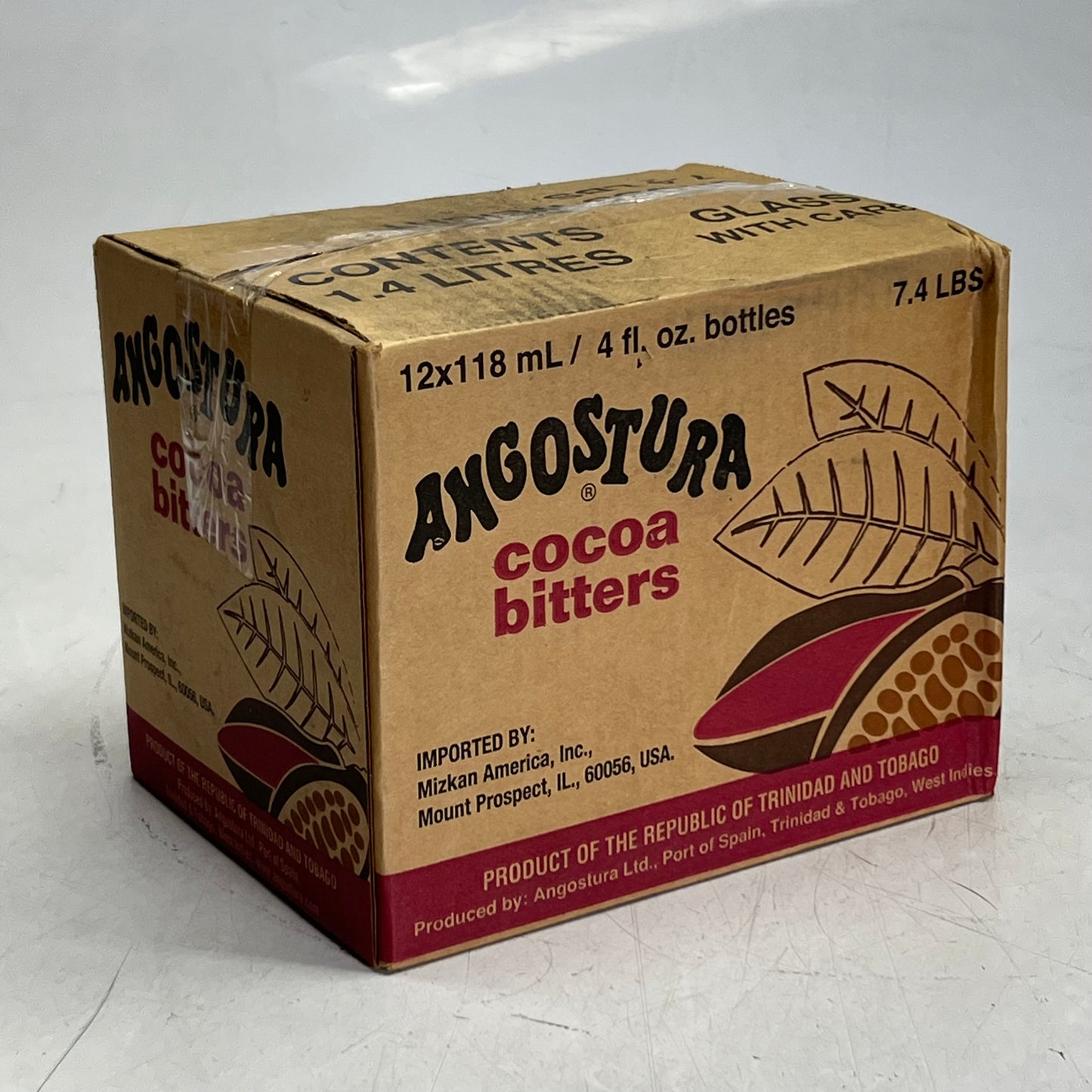 ANGOSTURA (12 PACK) Cocoa Bitters 4 fl oz.