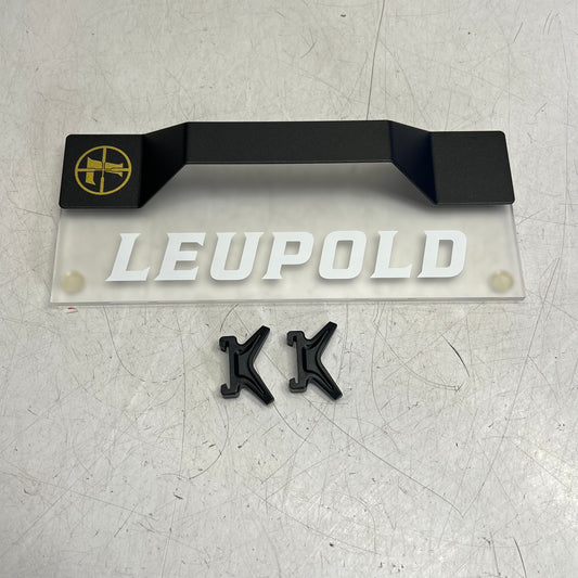 ZA@ LEUPOLD (5 PACK) Stand/handle Unknown 10"x4" Clear/Black