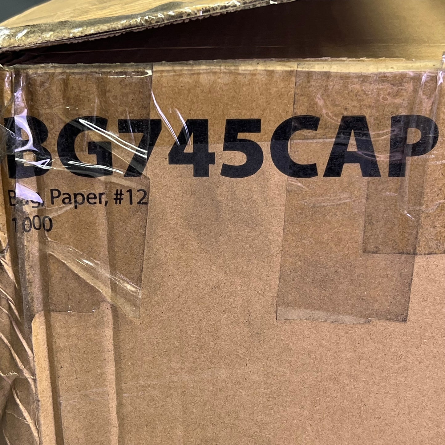 ZA@ CAPRIOTTI'S (1000 PACK) Sandwich Shop Paper Bags 14"x7"x4.5" Brown BG745CAP