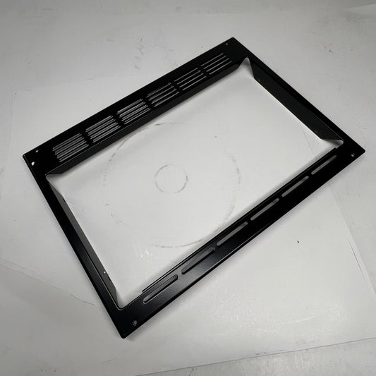 GE APPLIANCES Premium Microwave Trim Kit 0.9 Cu. Ft. Black Stainless JX1095STBB
