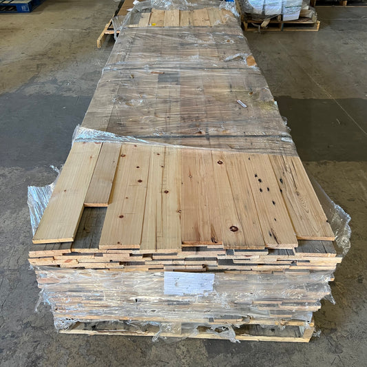 Pallet of Assorted Lumber & Construction Boards — Ideal for Carpentry & DIY Projects
