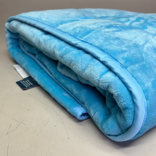 THERA Weighted Blanket Sz 42" x 66", Relaxing Aqua
