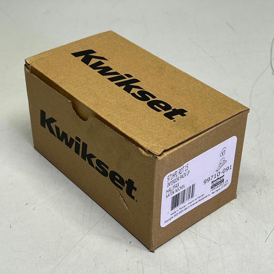 KWIKSET Halifax Trim Pack For 818 Handle Sets Satin Nickel 971HFL RDT 15