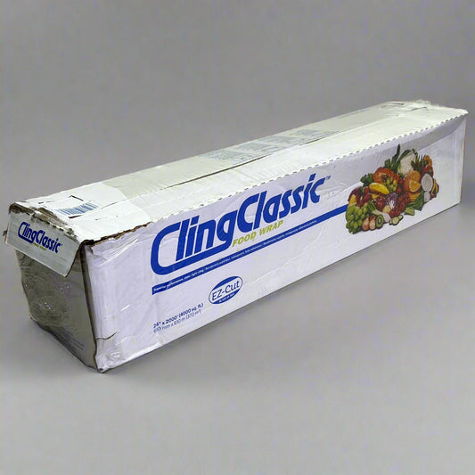 BERRY CLINGCLASSIC Food Wrap Sz 24" x 2000', Clear J1504373
