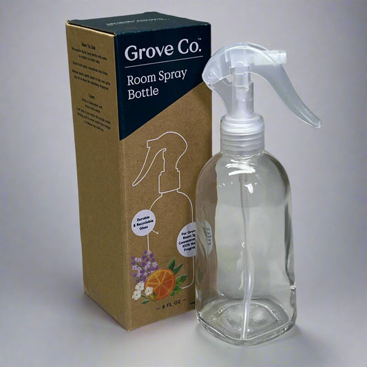 GROVE CO (4 PACK) Reusable Room Spray Bottle 8 fl oz, Clear GR-324-9852