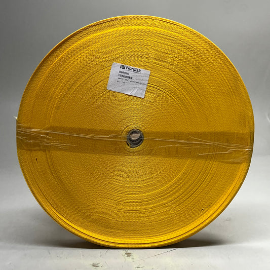 NORDISK Yellow Webbing 100 ft x 2"W Roll Yellow 800986