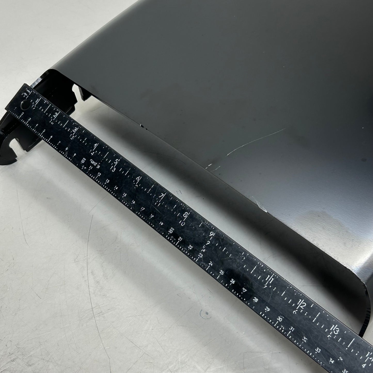 RICH PARTS Side Bumper End Replacement For Frieghtliner As-is (Slightly Scratched) Black HDB010217R