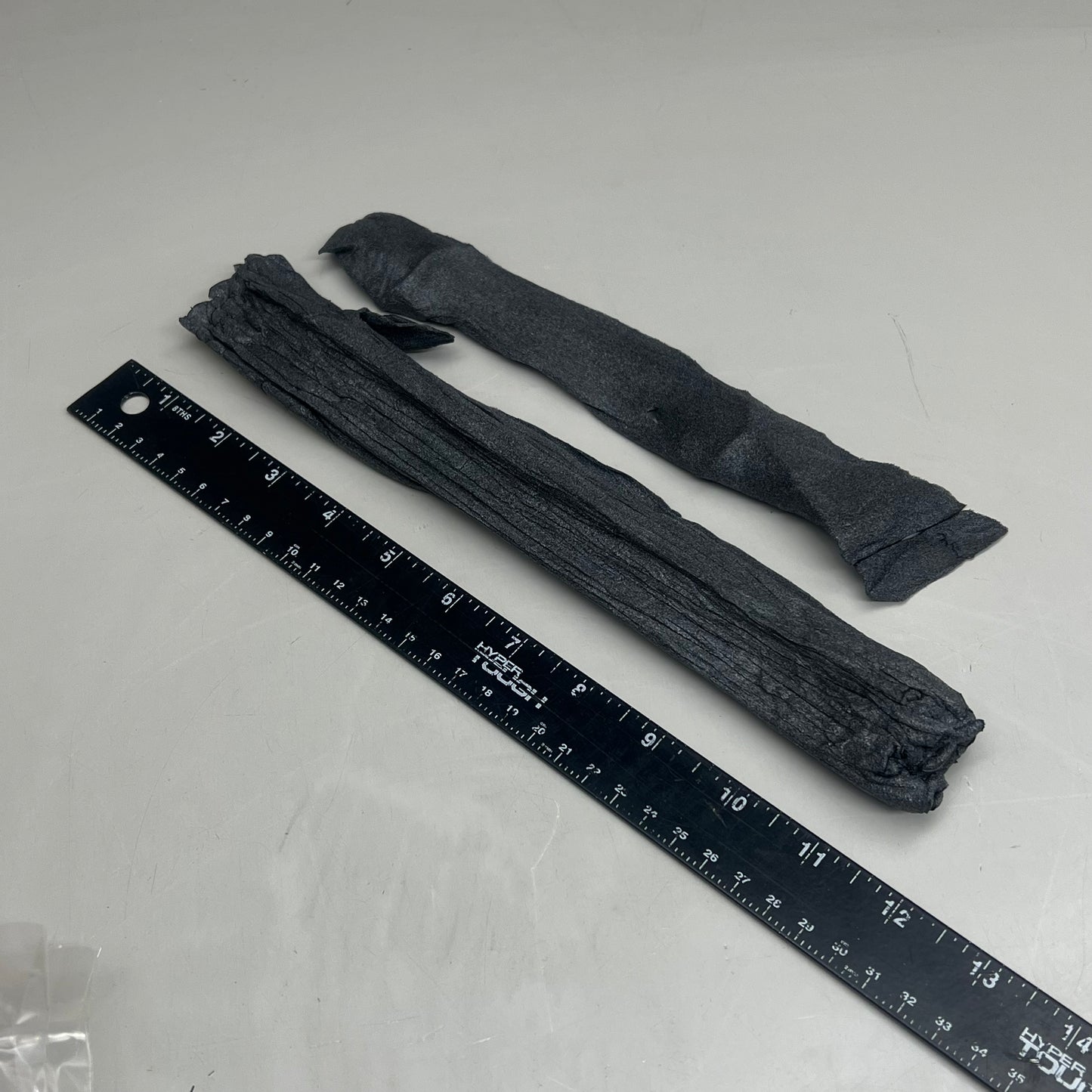 FOAMIES (500 Pack) Foam Hanger Covers Black