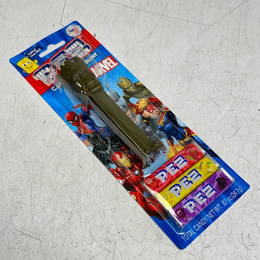 PEZ (6 PACK) Marvel Assorted Characters Candy Dispensers W/ Candy BB 12/30