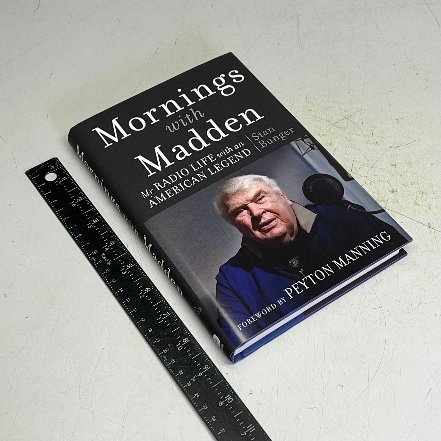 MORNINGS WITH MADDEN My Radio Life W/An American Legend By Stan Bunger Hardback