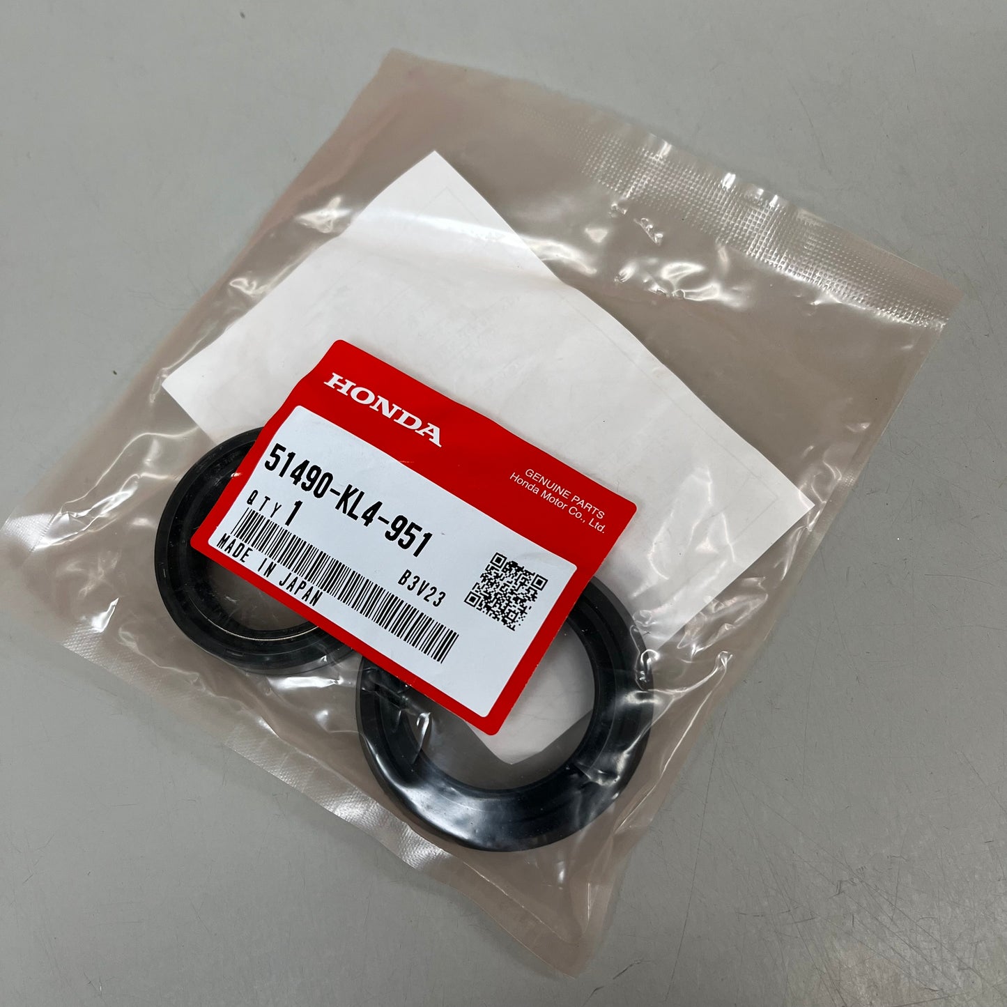 HONDA Fork Seal Set FR. CRF150F Motorcycle Parts OEM 51490-KL4-951