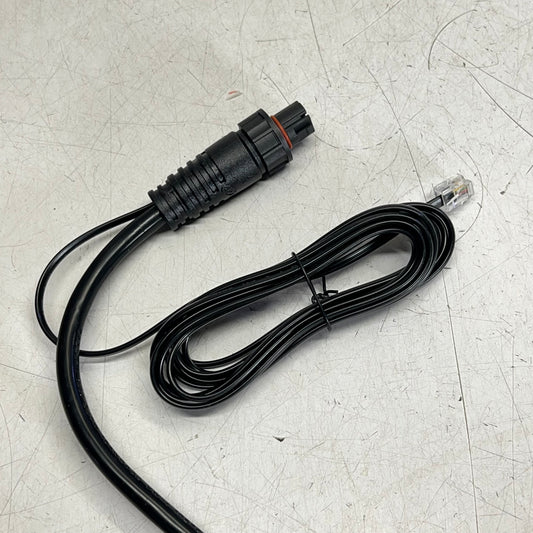 Ac Plug W/ Dimming 3 Prong Wall Plug-in 16 AWG x 30 - 300V - 6 Pin Black