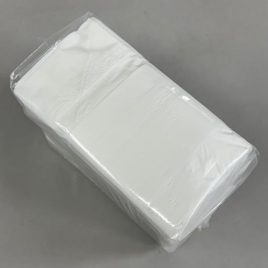 MEDFARE (Case Of 1,000) 2-Ply Dinner Pocket Napkins 16"x16" W/ 7.7" Fold New-Other- (Distressed Packaging)White 24-02092