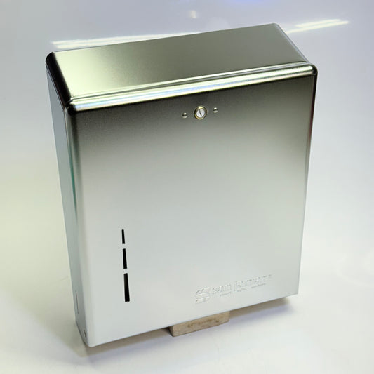 SAN JAMAR C-Fold/Multifold Towel Dispenser 11 3/8 x 4 x 14 3/4 Chrome T1900XC