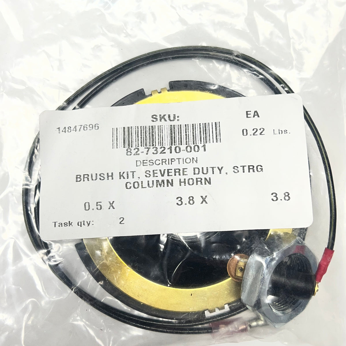 Autotech Horn Button Brush Kit Severe Duty 3 pc Kit 82-73210-001