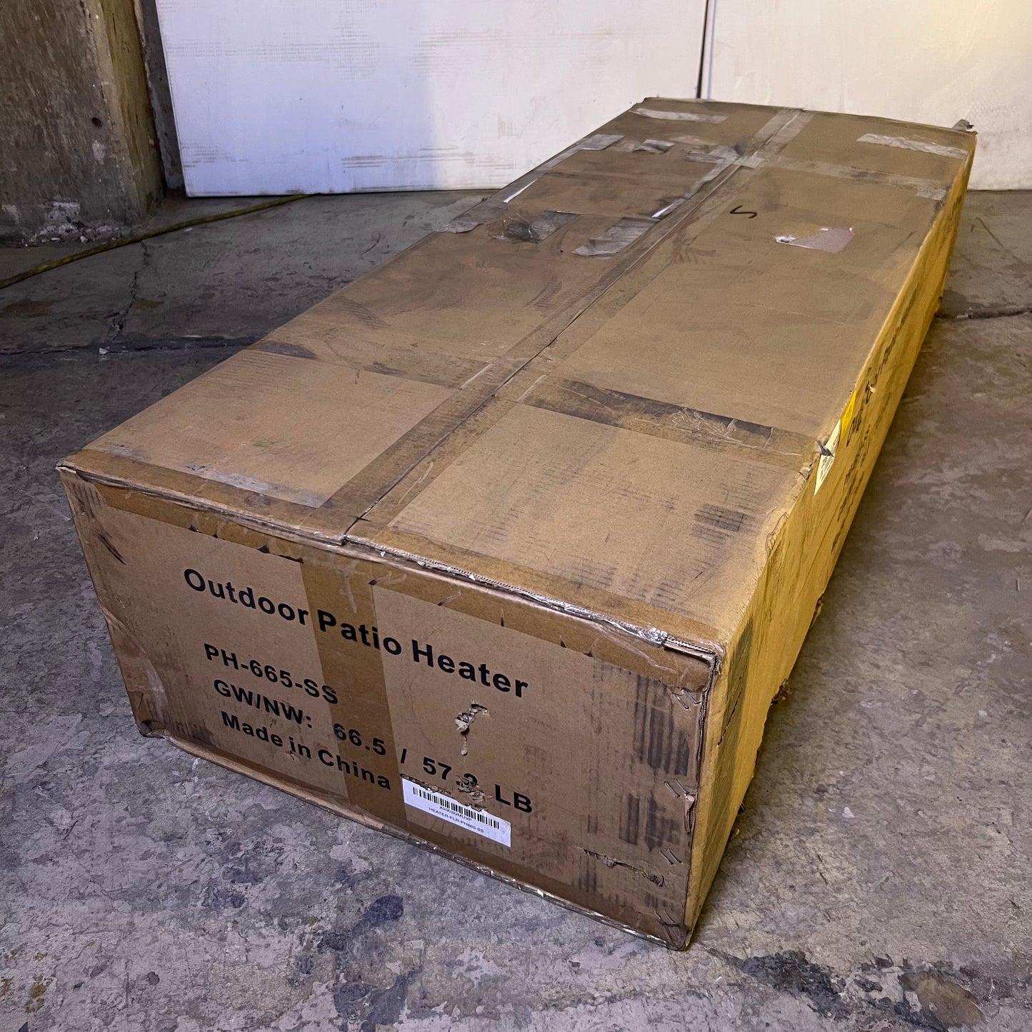 ZA@ Outdoor Patio Heater PH-665-SS (AS-IS, Damage Lid)