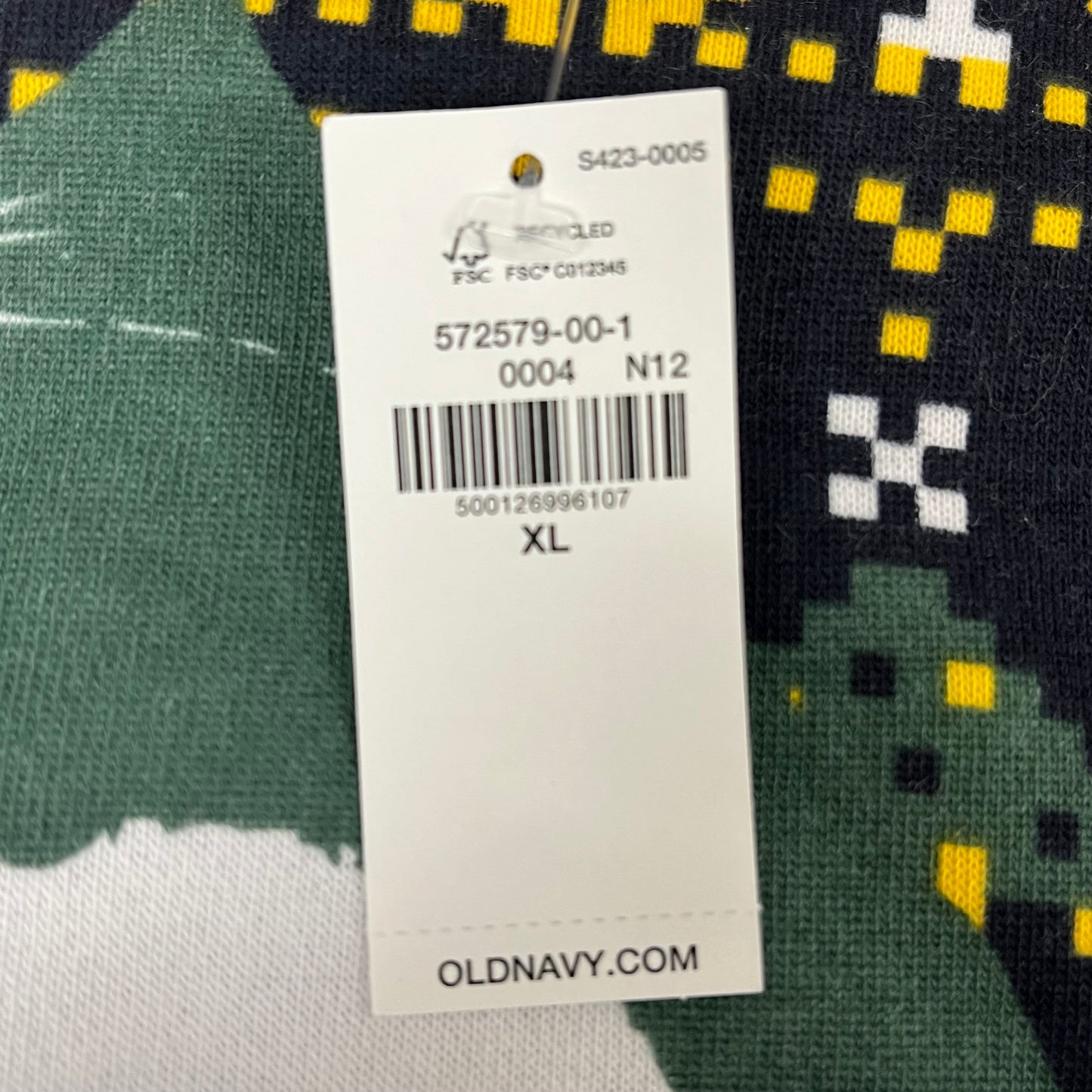 OLD NAVY Men's Christmas Holiday Elf Sweater Sz XL Navy/Green 572579-00-1