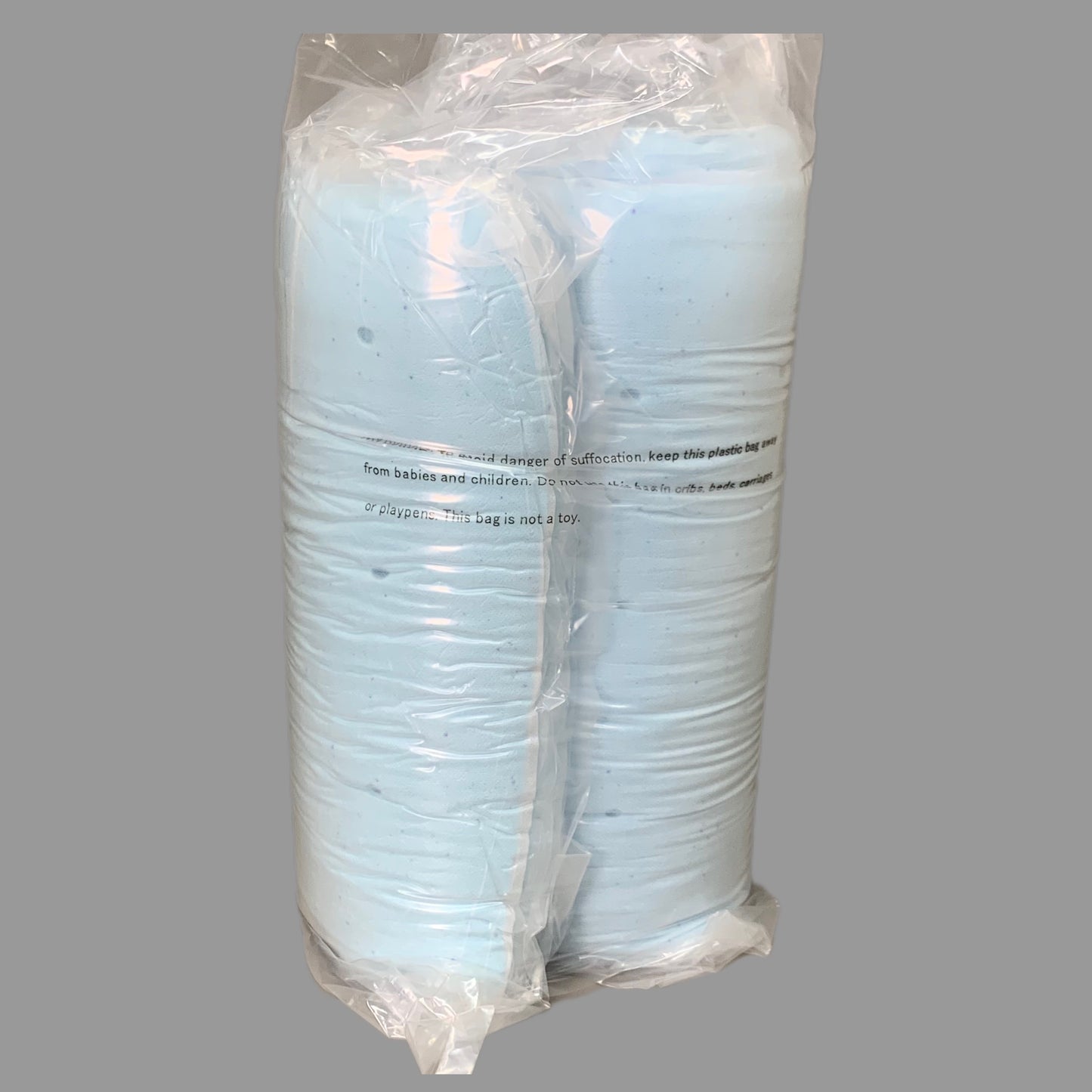 LUCID 3" Gel Memory Foam Mattress Topper Twin Blue LU30TT30GT New