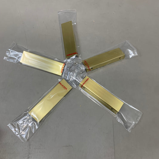 BERENSON (5 PACK) Bravo Collection 112mm CC Satin Gold Edge Pull 1071-40SG-P