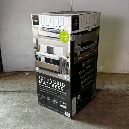 MEMBER'S MARK Hotel Premier Memory Foam King Mattress Medium/Firm White 5008573