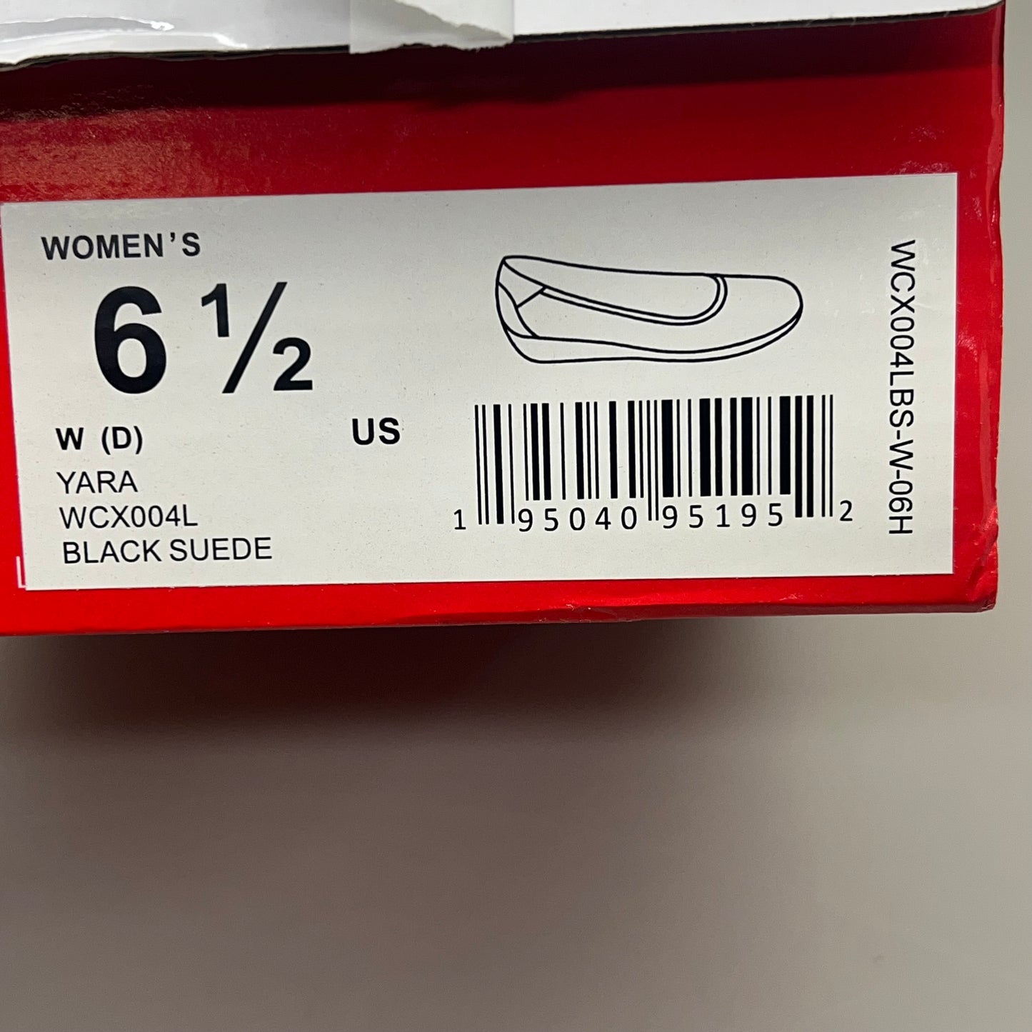 PROPET Yara Slip-On Cushioned Orthotic Comfort Womens Sz 6.5 Black Suede WCX004L