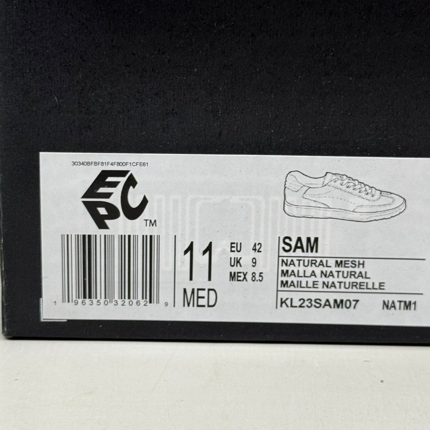 KENNETH COLE Sam Raffia Mesh Sneaker Women's Sz 11 Natural Mesh KL23SAM07