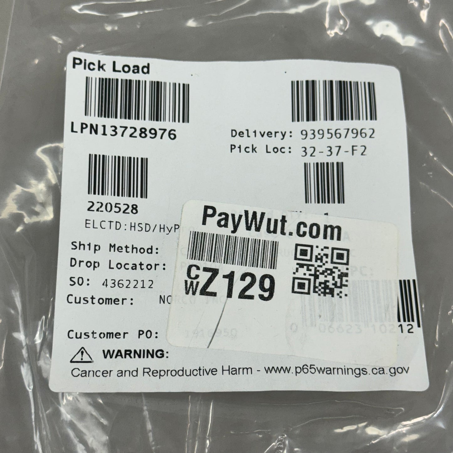 HYPERTHERM Welding Electrode For Use With HSD130, HyPro2000 50Amp Copper 220528