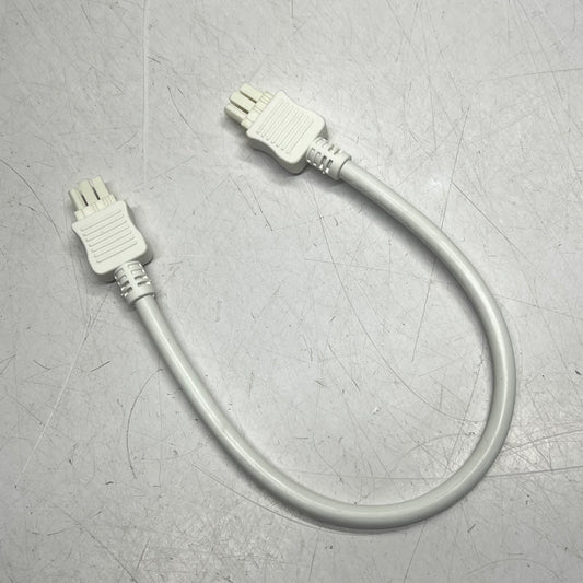 HALO (3 PACK) Led Luminaire Daisy Chain Connector 12" 120 VAC White HU1010P