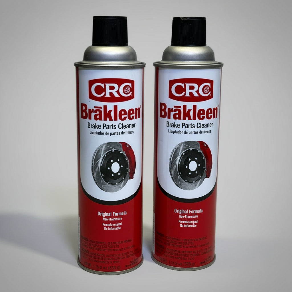 CRC BRAKLEEN (2 PACK) Non-Flammable Brake Parts Cleaner 19 oz, 05089 ...