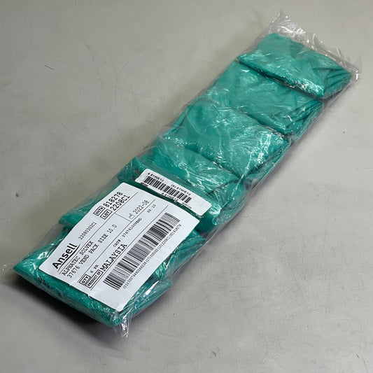 ANSELL (6-PACK) Alphatec Solvex Safety Gloves Size-10 Chemical-Resistant 37-676