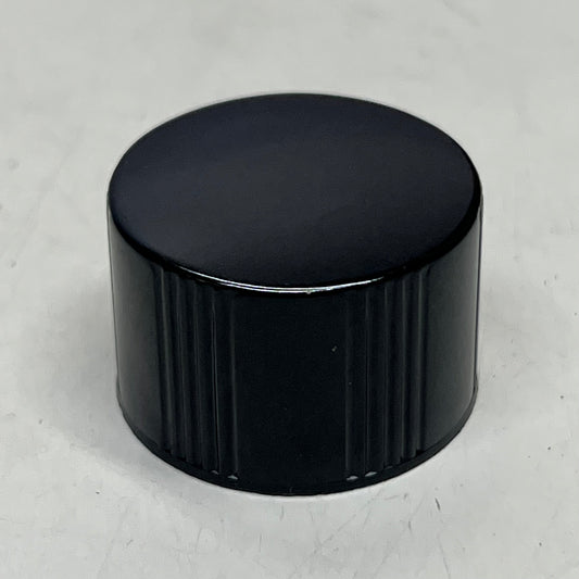 ZA@ (2000 Lids) Black Plastic Lids Sz 1.2"D x 1"H (New) A