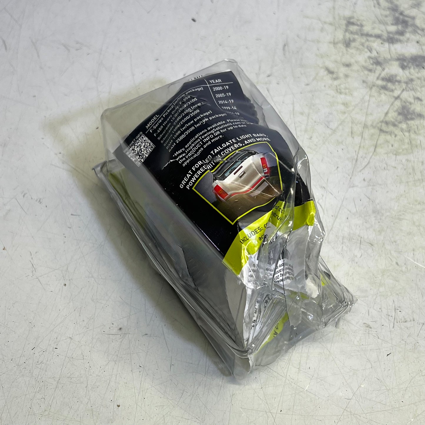 ZA@ HOPKINS OE Connector To 5 Flat Corrosion Resistant Vehicle Wiring Black 11141153 (As-Is)