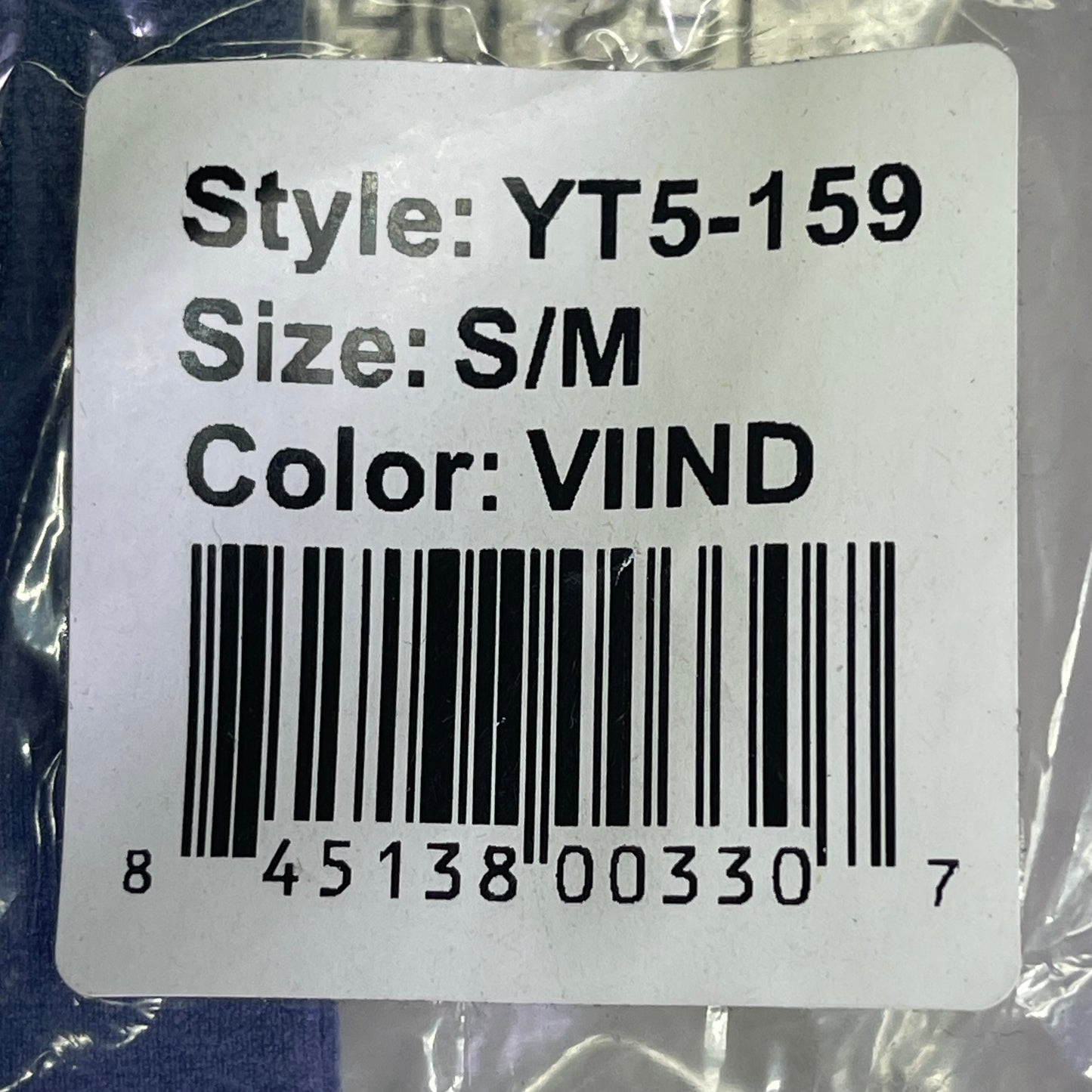 YUMMIE Seamless Shaping Shorties Small/Medium Blue YT5-159