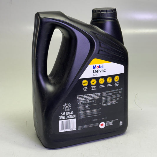 MOBIL DELVAC MX F2 15W-40 For On & Off-Highway Protection 1 Gal. API CI-4 PLUS