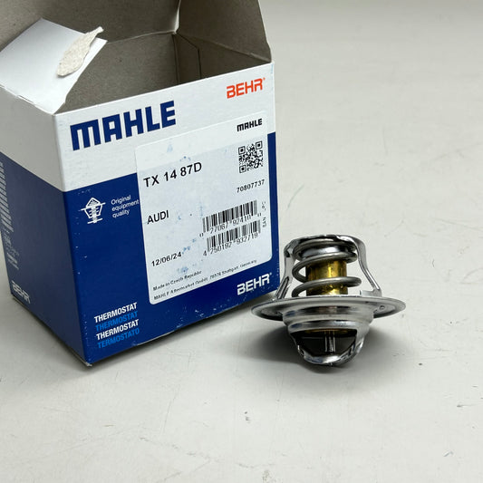 MAHLE Engine Coolant Thermostat Replacement Part For Audi & Volkswagen TX1487D