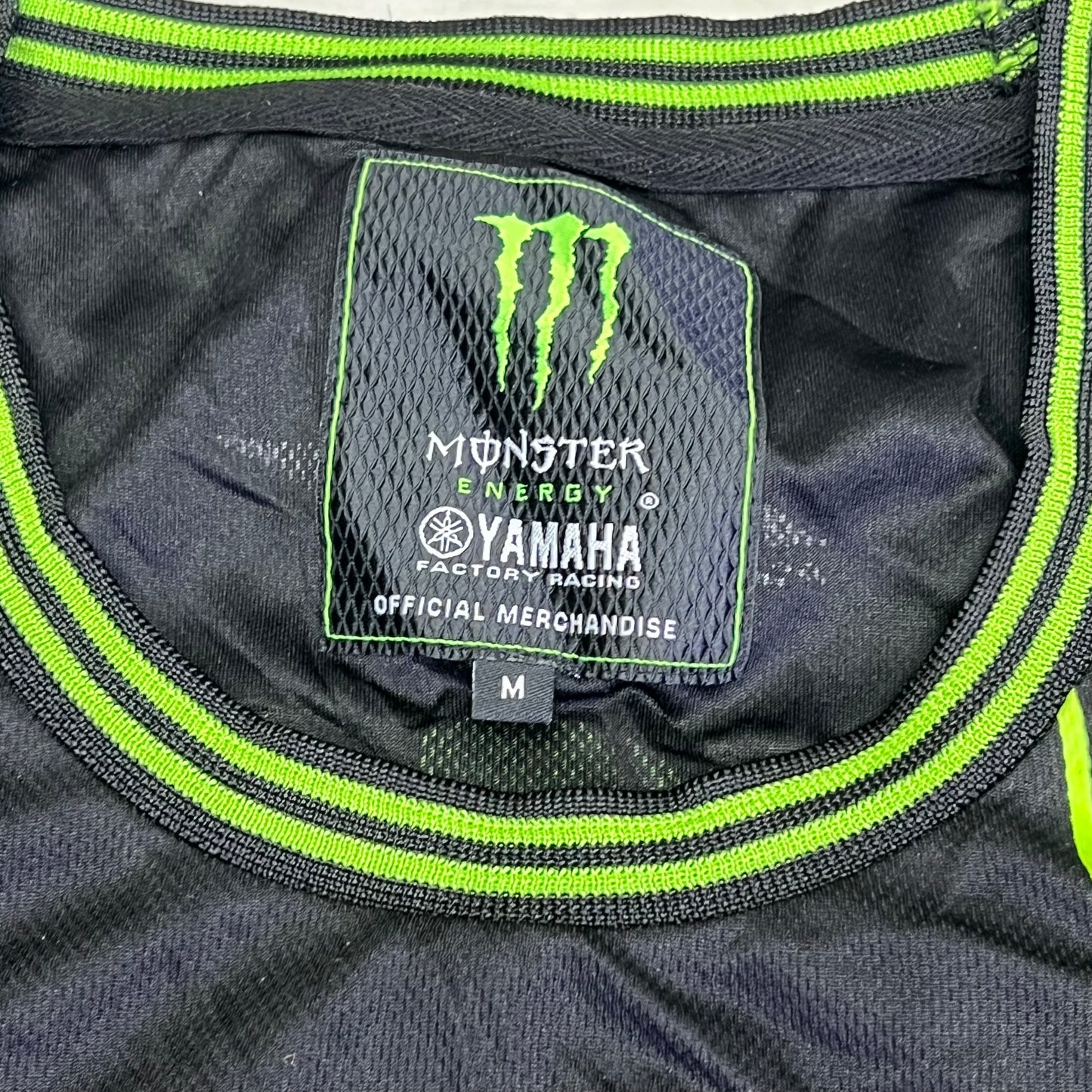 MONSTER YAMAHA Factory Racing Official Merchandise Jersey Unisex M (Pre-Owned)
