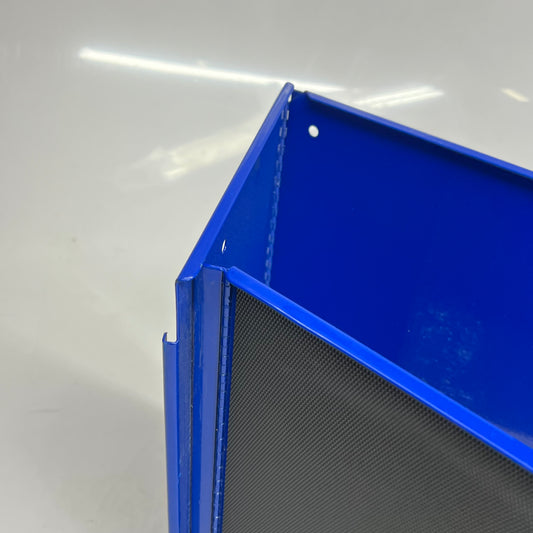 ZA@ Folding Lined Metal Panel 40"x15" Blue/Black