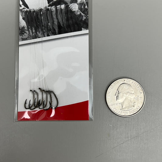 EAGLE CLAW (3 PACK) Versatile Bait Holder Snell Easy Rig Bronze #10 6pc 139-10