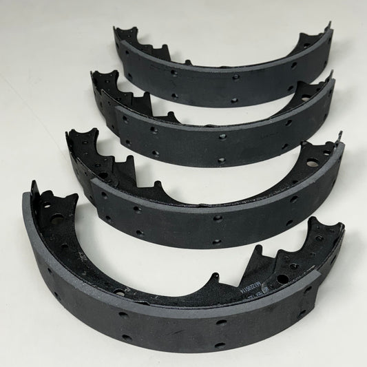 WAGNER QS Ceramic Disc Brake Shoes Set 11 1/2" x 5 1/2" Black Z23DR