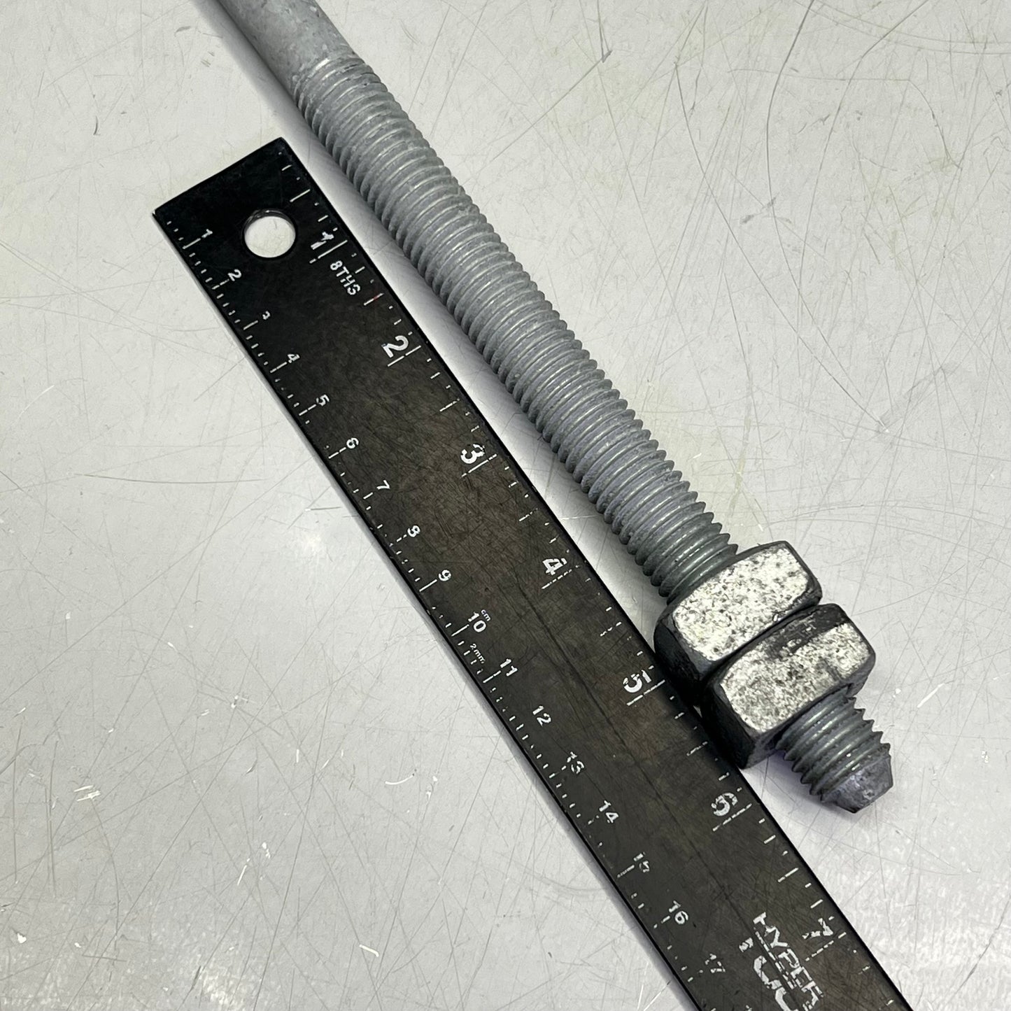 ALLIED BOLT (5 PACK) Cable Suspension Bolt 5/8"x20" - 6" Thread Length 8286