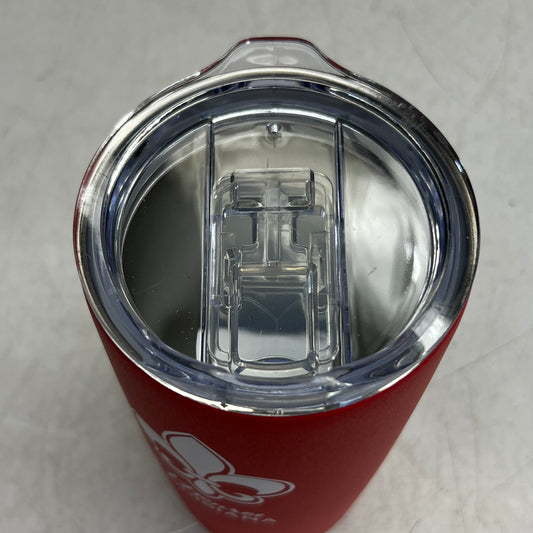 US PALY 20 Oz Stainless Steel Tumbler with Design, Red C800-WM