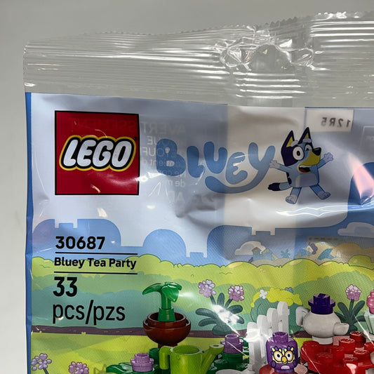 LEGO Bluey & Chattermax Tea Party Building Toy For Kids Ages 4+ 33 Piece 30687