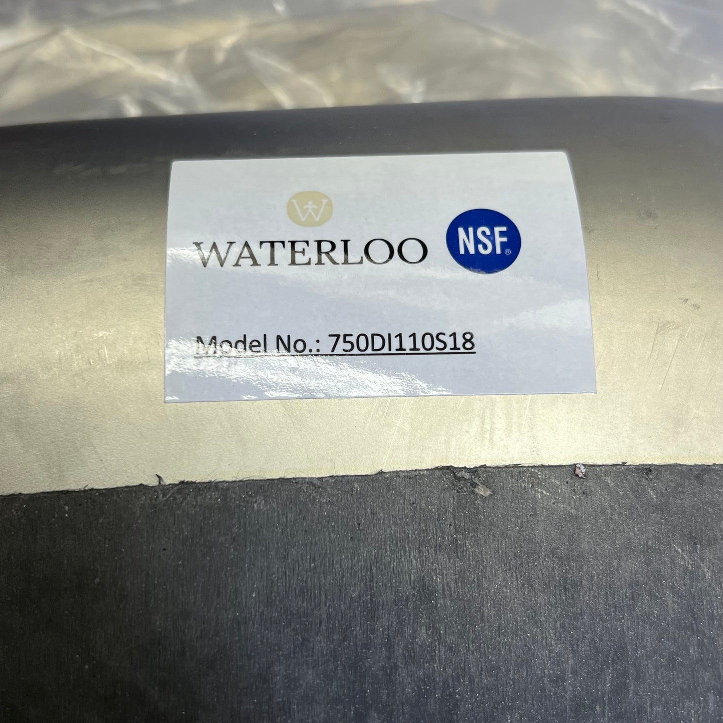 WATERLOO 18 Gauge SS One Compartment Drop-in Sink Bowl 10"x14"x10" 750DI110S18