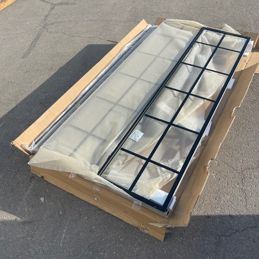 ZA@ Pallet of DREAMLINE French Corner Flamed Sliding Glass Shower Enclosure SHEN-8140400-89 (New)